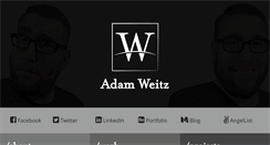 Desktop Screenshot of adamweitz.com